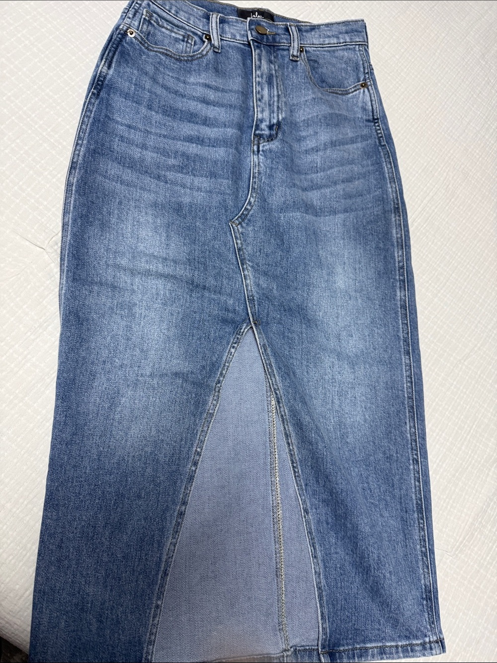 Lulu's Medium Wash Blue Straight-Leg Jeans